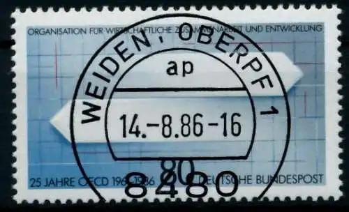 BRD 1986 Nr 1294 zentrisch gestempelt 898ED2