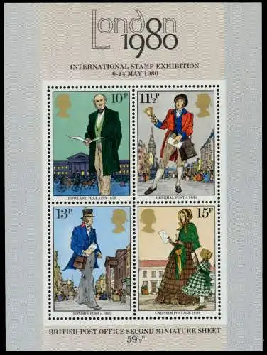 GROSSBRITANIEN Block 02 postfrisch S02BCF2