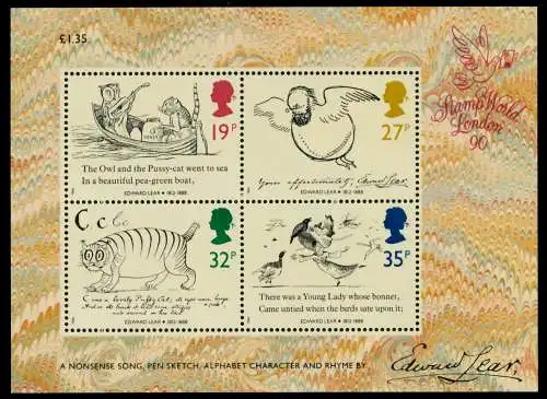 GROSSBRITANIEN Block 04 postfrisch S02BD1E