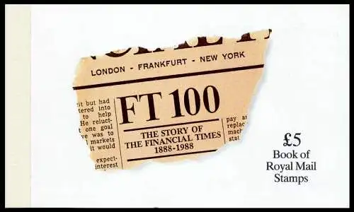 GROSSBRITANIEN MARKENHEFT Nr MH 081 postfrisch S02BDAA