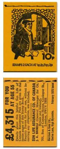 GROSSBRITANIEN MARKENHEFT Nr MH 035I-II postfrisch S02BF8E