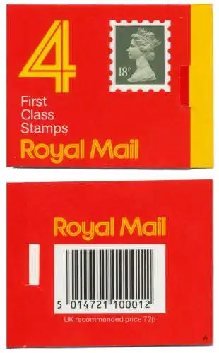 GROSSBRITANIEN MARKENHEFT Nr MH 0-97a postfrisch S02C07A