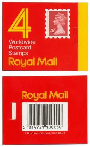 GROSSBRITANIEN MARKENHEFT Nr MH 0-98a postfrisch S02C06A