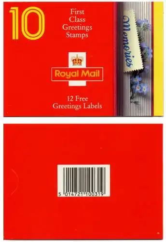 GROSSBRITANIEN MARKENHEFT Nr MH 099 postfrisch S02BFBE