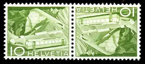SCHWEIZ ZUSAMMENDRUCK Nr K42 postfrisch WAAGR PAAR S65D4FE