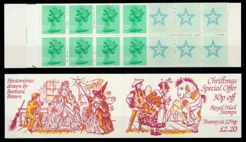 GROSSBRITANIEN MARKENHEFT Nr MH 0-087 postfrisch 89E3E6