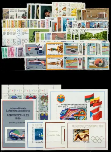 DDR Nr 2478-2571 postfrisch JAHRGANG 56150A