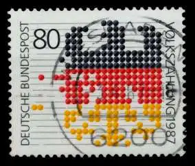 BRD 1987 Nr 1309 zentrisch gestempelt 89E816