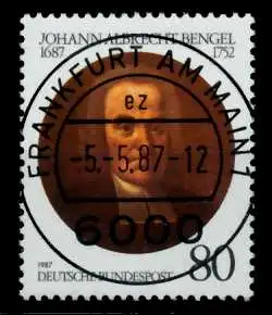 BRD 1987 Nr 1324 zentrisch gestempelt 89E9DE