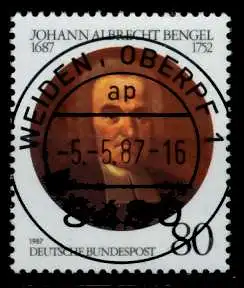 BRD 1987 Nr 1324 zentrisch gestempelt 89E9D2