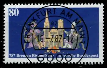 BRD 1987 Nr 1329 zentrisch gestempelt 8A720E