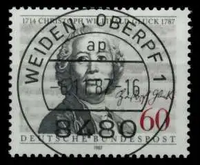 BRD 1987 Nr 1343 zentrisch gestempelt 8A73EE