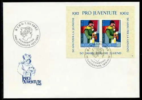 SCHWEIZ Block 18 BRIEF FDC 8A7726