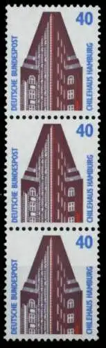 BRD DS SEHENSWÜRDIGKEITEN Nr 1379uRI postfrisch 3ER STR 8A7996