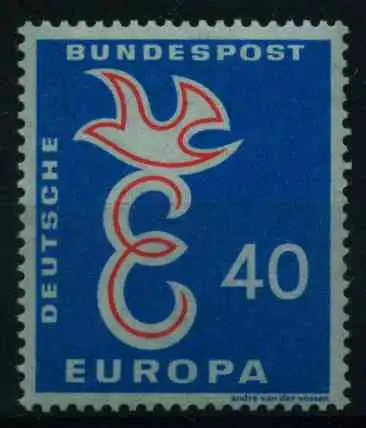 BRD 1958 Nr 296 postfrisch SF6EBDE