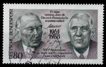 BRD BUND 1988 Nr 1351 gestempelt 8B2516