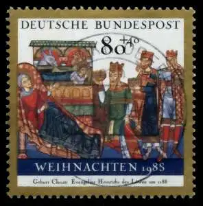 BRD 1988 Nr 1396 zentrisch gestempelt 8B4ABA