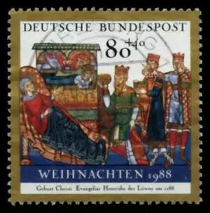 BRD 1988 Nr 1396 zentrisch gestempelt 8B4AC2