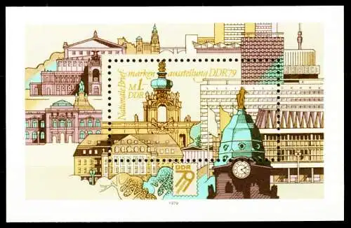 DDR BLOCK KLEINBOGEN Block 55 postfrisch SF7EF0E