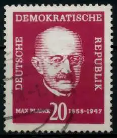 DDR 1958 Nr 627 gestempelt 8BBEDA