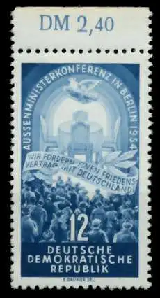 DDR 1954 Nr 424YI postfrisch ORA 8C224A