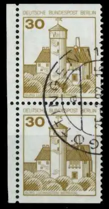 BERLIN DS BURGEN U. SCHLÖSSER Nr 534C D gestempelt SENKR 8C255E