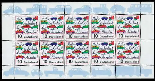 BRD BUND BLOCK KLEINBOGEN 1997 Nr 1954 postfrisch KLEIN SF89162