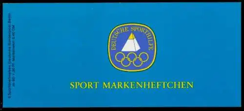 BERLIN Nr 664 PRIVATMARKENHEFTCHEN postfrisch MH 8C6956