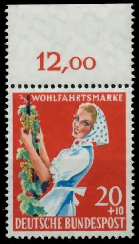 BRD BUND 1958 Nr 299 postfrisch ORA 8C6B1E