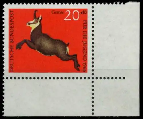 BRD 1966 Nr 512 postfrisch ECKE-URE 8C6C1A