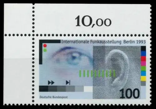 BRD 1993 Nr 1690 postfrisch ECKE-OLI 8CD73E