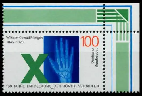 BRD 1995 Nr 1784 postfrisch ECKE-ORE 8CD81E