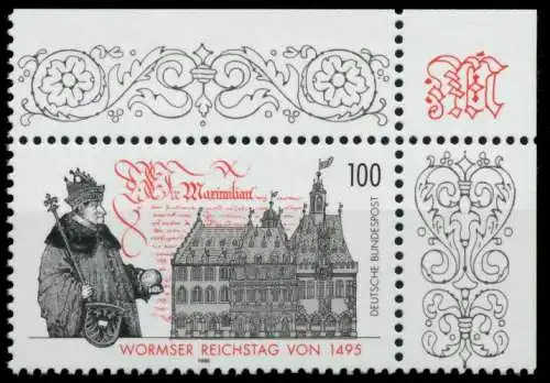 BRD 1995 Nr 1773 postfrisch ECKE-ORE 8CD836