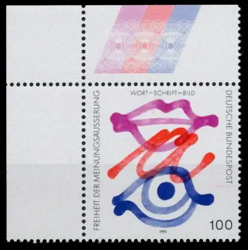 BRD 1995 Nr 1789 postfrisch ECKE-OLI 8CD84E