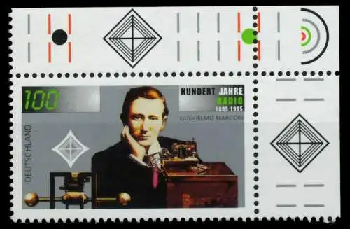 BRD 1995 Nr 1803 postfrisch ECKE-ORE 8CD872