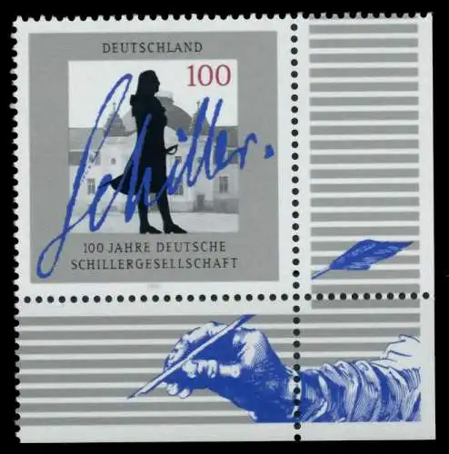 BRD 1995 Nr 1792 postfrisch ECKE-URE 8CD88A