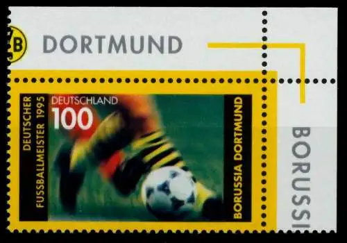 BRD 1995 Nr 1833 postfrisch ECKE-ORE 8CD8A2