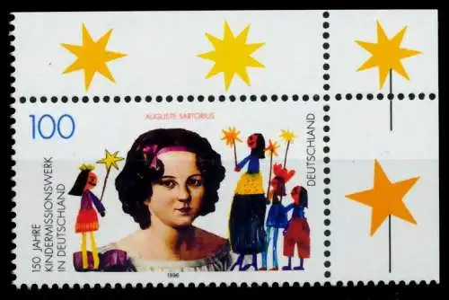 BRD 1996 Nr 1834 postfrisch ECKE-ORE 8CD8DA