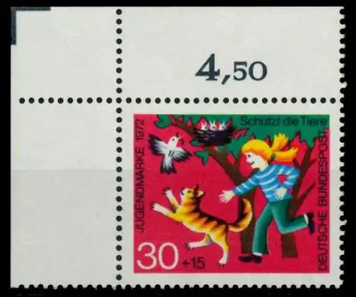 BRD 1972 Nr 713 postfrisch ECKE-OLI 8CD99A