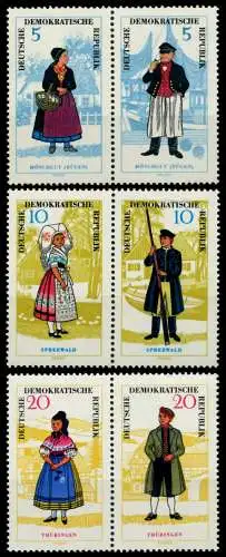 DDR ZUSAMMENDRUCK Nr WZd 144+146+148 postfrisch 8D4F3E
