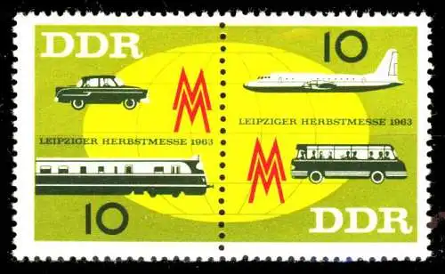 DDR ZD Nr WZd 94 postfrisch WAAGR PAAR SFA305E