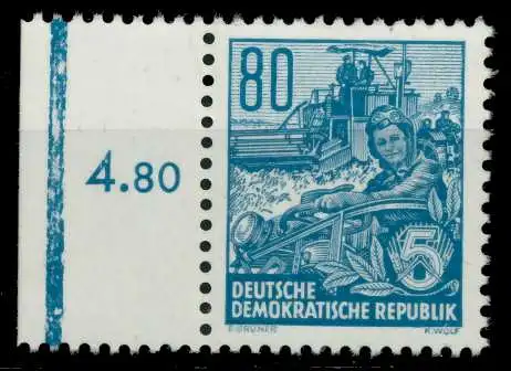 DDR DS 5-JAHRPLAN Nr 421xXI postfrisch SRA 8D78EE