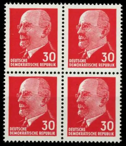 DDR DS WALTER ULBRICHT Nr 935YxI postfrisch VIERERBLOCK 8D7A8A