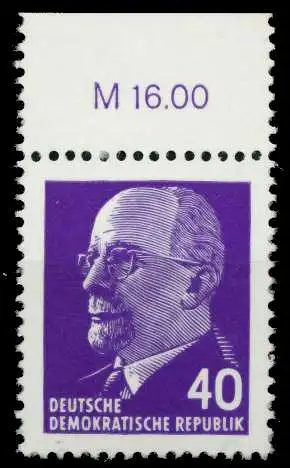 DDR DS WALTER ULBRICHT Nr 936XyII OR3 postfrisch ORA 8DBD16