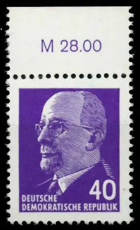DDR DS WALTER ULBRICHT Nr 936XyII OR3 postfrisch ORA 8DBD5A