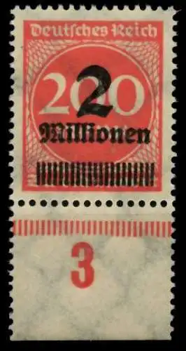 D-REICH INFLA Nr 309APaUR postfrisch URA 8DBDBE
