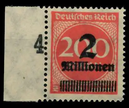D-REICH INFLA Nr 309APa postfrisch SRA 8DBDE6