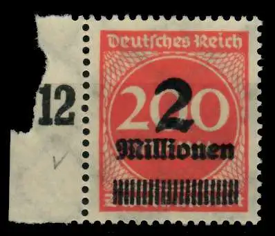 D-REICH INFLA Nr 309APa postfrisch SRA 8DBDE2