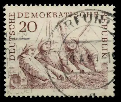 DDR 1961 Nr 818 gestempelt 8DBFBE
