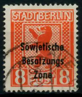 SBZ ALLG. AUSGABEN Nr 202Avx gestempelt 8E0E0A